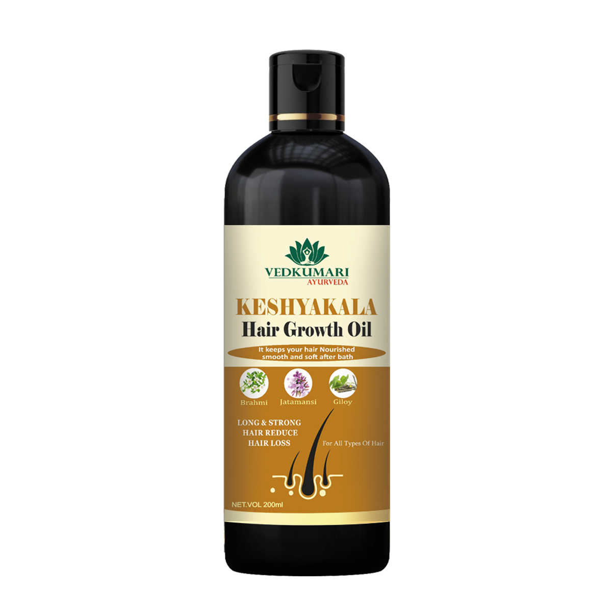 Keshyakala Hair Grow Oil (2 bottles)